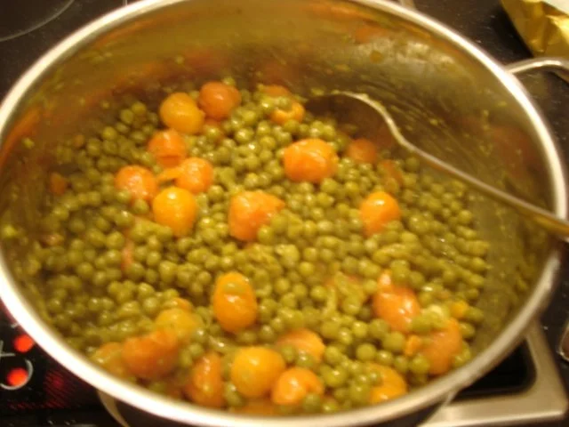 Erbsen und Möhren - Rezept - Bild Nr. 4