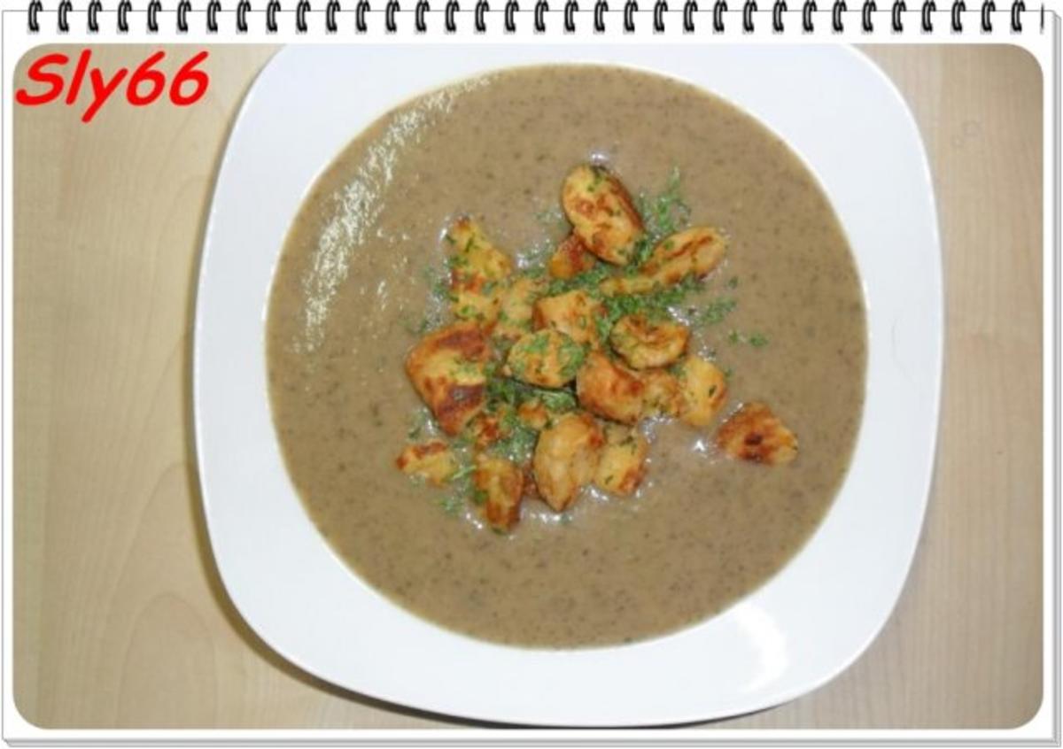 Bilder für Suppen:Champignoncremesuppe - Rezept