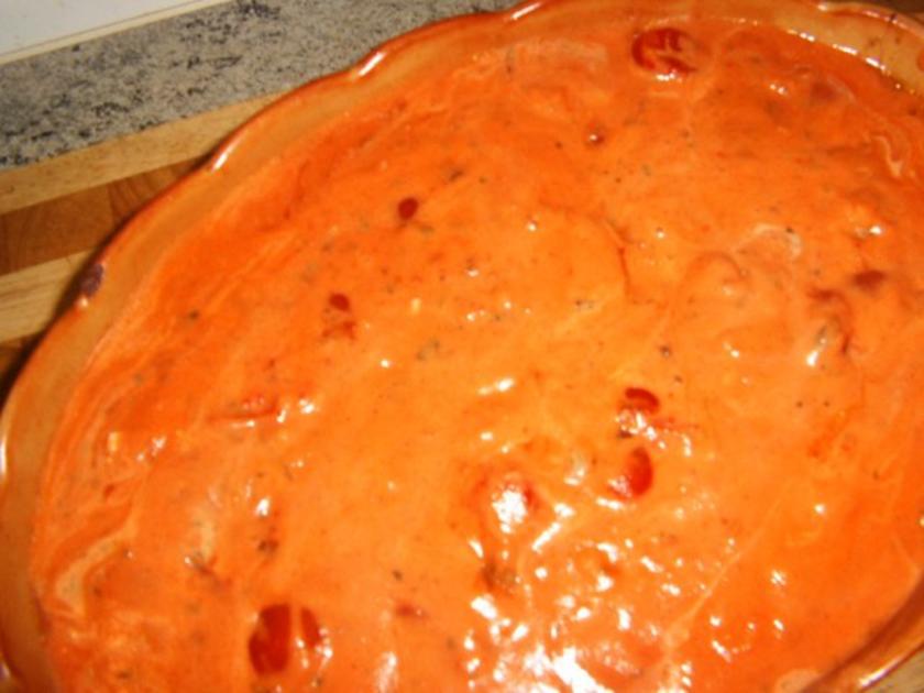 Tomatenschnitzel überbacken mit einer feinen Soße - Rezept mit Bild ...