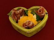 Rapunzel in Rom - Feldsalat mit Parmaschinken und Melonendressing (René Oltmann) - Rezept