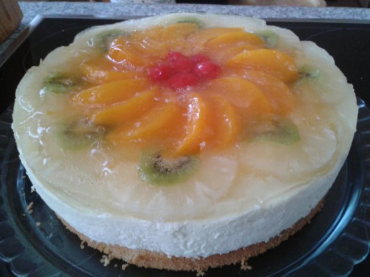 Aranca-Sekt-Torte mit Früchten - Rezept - Bild Nr. 3