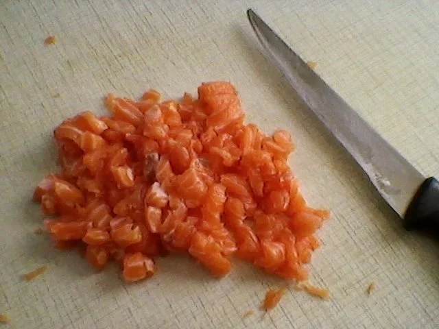 Rezept: Lachstatar an Feldsalat Bild Nr. 3 Lachstatar an Feldsalat - Rezept - Bild Nr. 3