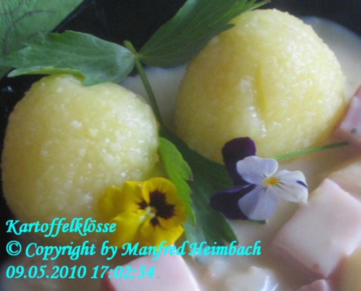 Kartoffeln - Manfred’s Thüringer Kartoffelklöße - Rezept
