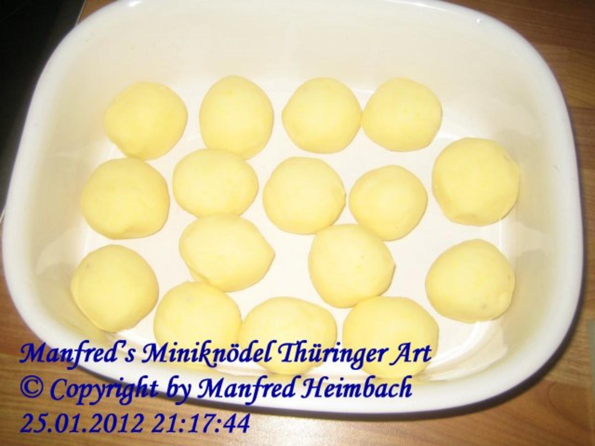 Kartoffeln - Manfred’s Thüringer Kartoffelklöße - Rezept - Bild Nr. 2