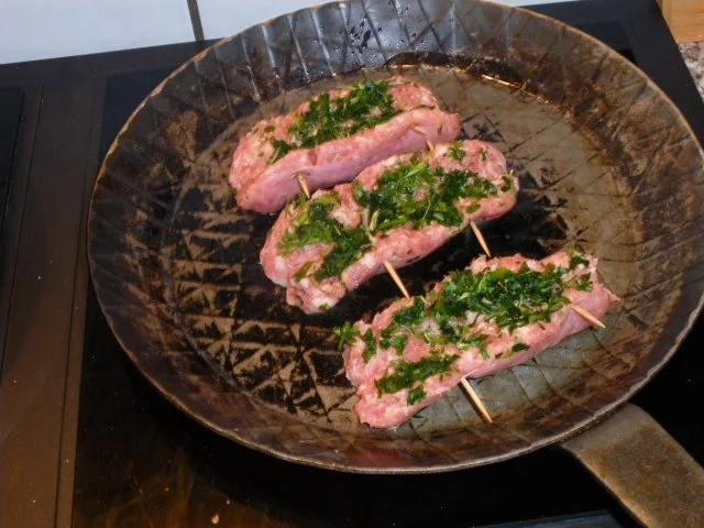 Rezept: Kräuterbratwürste mit..... Bild Nr. 2 Kräuterbratwürste mit..... - Rezept - Bild Nr. 2