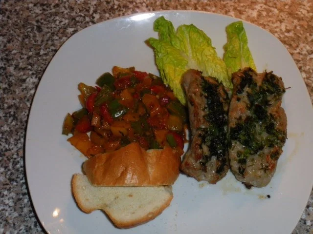 Rezept: Kräuterbratwürste mit..... Bild Nr. 4 Kräuterbratwürste mit..... - Rezept - Bild Nr. 4