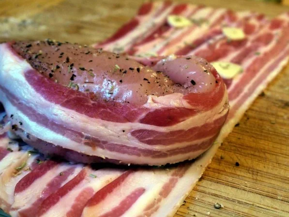 Rezept: Mit Büffelmozzarella gefüllte Hähnchenbrust Bild Nr. 5 Mit Büffelmozzarella gefüllte Hähnchenbrust - Rezept - Bild Nr. 5