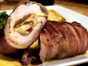 Mit Büffelmozzarella gefüllte Hähnchenbrust - Rezept