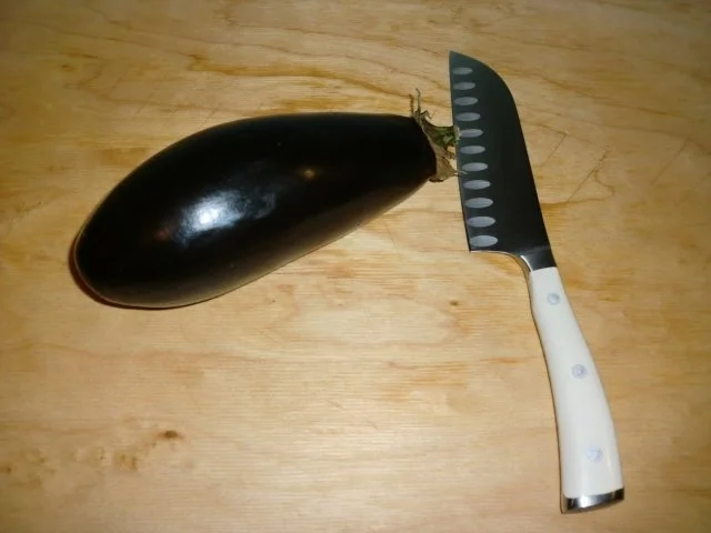 Gegrillte Aubergine mit weißen Bohnen - Rezept - Bild Nr. 2