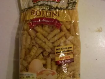 Nudeln: Rollinis mit fruchtigen Rahmchampignons - Rezept - Bild Nr. 2