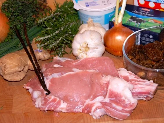 KALBSKOTELETTS  MIT  MORCHELN  /  COTES  DE VEAU  AUX  MORILLES - Rezept - Bild Nr. 2