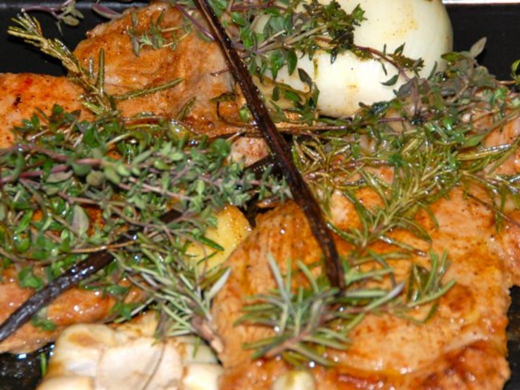 KALBSKOTELETTS MIT MORCHELN / COTES DE VEAU AUX MORILLES - einfach ...