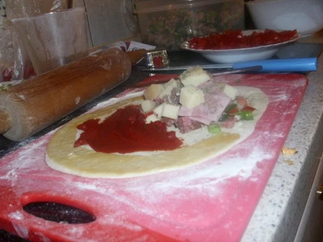 Calzone con ripieno di carne - Rezept - Bild Nr. 11