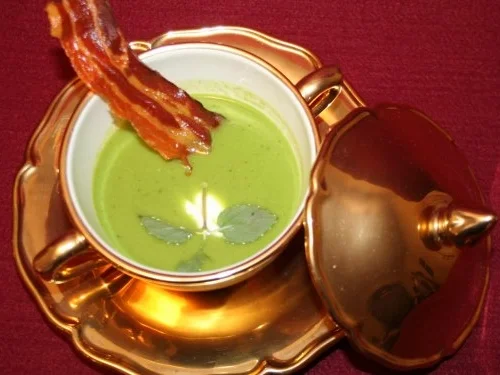 Rezept: Erbsen-Ingwer-Suppe Erbsen-Ingwer-Suppe - Rezept