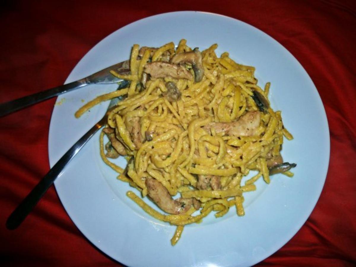 Bilder für Geschnetzeltes mit Spätzle - Rezept