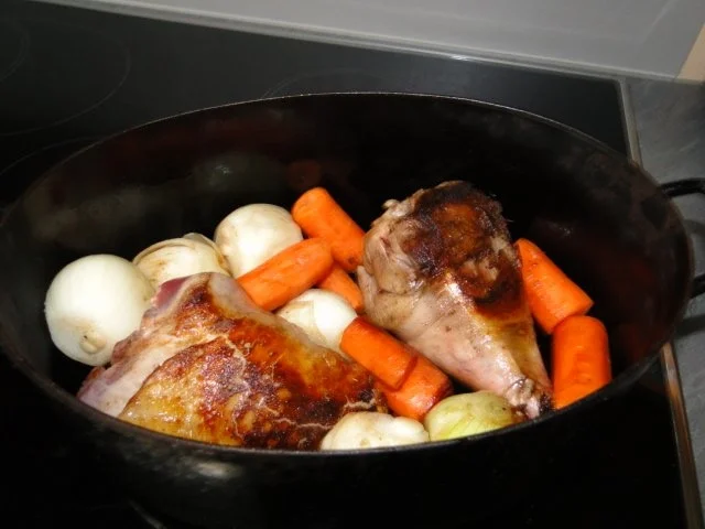 Frische Puten-Unterkeulen mit Wurzelgemüse - Rezept - Bild Nr. 2