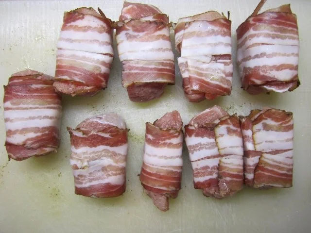 Rezept: Schweinefilet im Speckmantel mit Kartoffelrösti Bild Nr. 2 Schweinefilet im Speckmantel mit Kartoffelrösti - Rezept - Bild Nr. 2