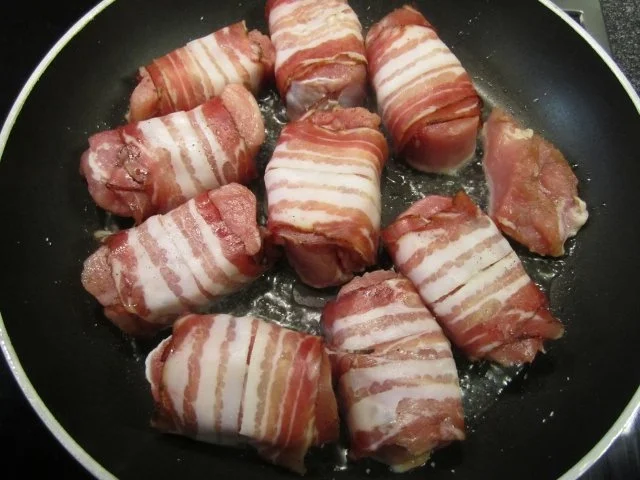 Rezept: Schweinefilet im Speckmantel mit Kartoffelrösti Bild Nr. 3 Schweinefilet im Speckmantel mit Kartoffelrösti - Rezept - Bild Nr. 3