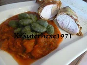 Rezept: überbackenes Putenfilet im Speckmantel überbackenes Putenfilet im Speckmantel - Rezept