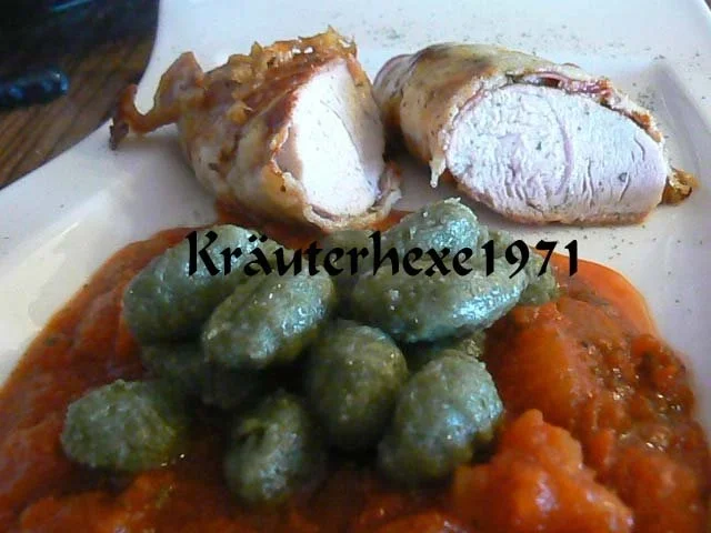 überbackenes Putenfilet im Speckmantel - Rezept - Bild Nr. 5