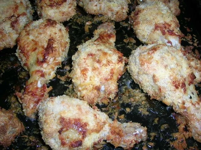 Backhendl vom Blech "Wiener Art" - Rezept - Bild Nr. 6