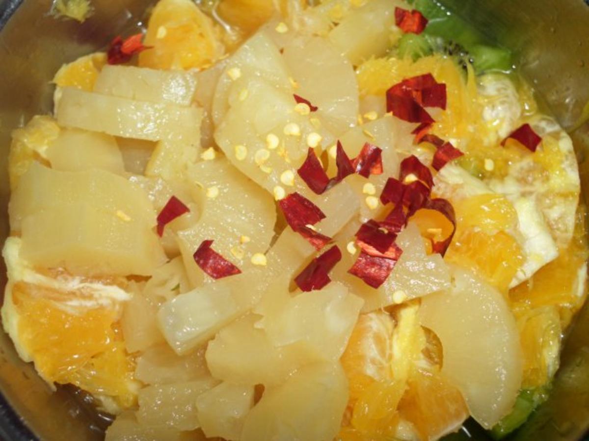 Orangen-Kiwi-Marmelade mit Ananas - Rezept - kochbar.de