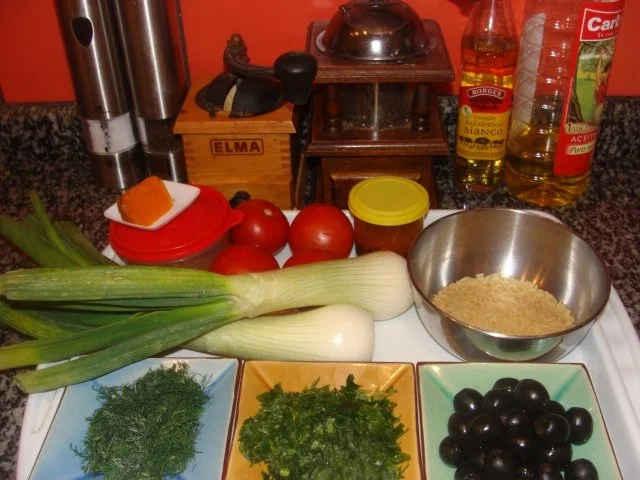 Meeresfrüchte : Pulposalat mit Muscheln und Gemüsen - Rezept - Bild Nr. 3