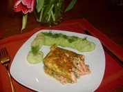 Rezept: Lachs-Omelett>> Lachs-Omelett>> - Rezept