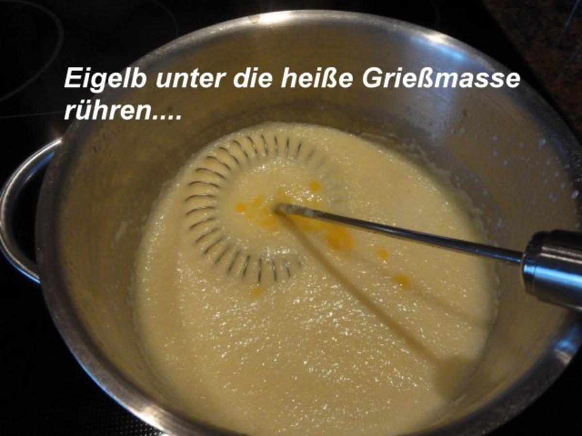 Dessert:   fluffiger GRIESSBREI mit Apfeleinlage - Rezept - Bild Nr. 5
