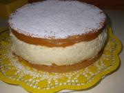 Pfirsich-Melba-Quark-Torte - Rezept