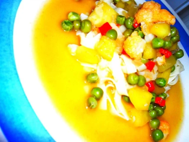 Blumenkohl-Curry mit fruchtiger Note; feurig/scharf - Rezept - Bild Nr. 3