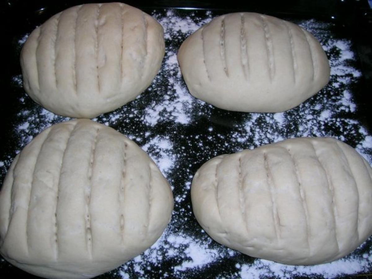 Bruschetta-Brot               " Pane per bruschette"   selbst gebacken und gelingsicher - Rezept - Bild Nr. 3