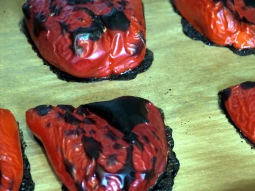 Spaghetti mit gerösteter Paprika-Sauce - Rezept - Bild Nr. 2