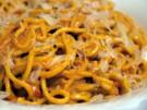 Spaghetti mit gerösteter Paprika-Sauce - Rezept