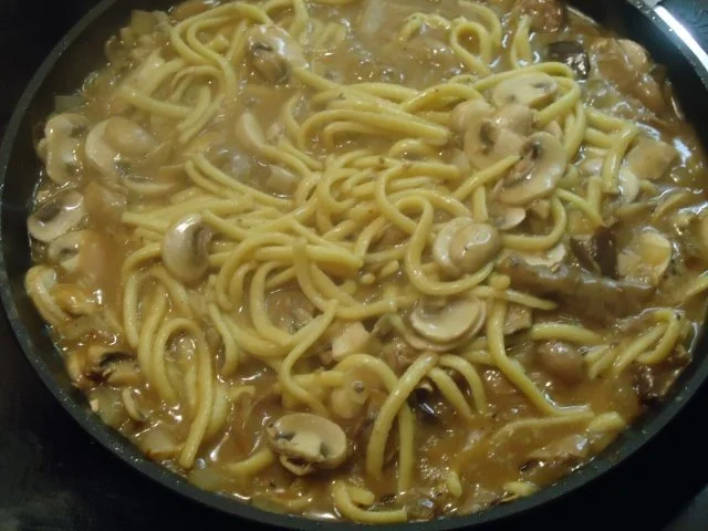 Waldpilz Pfanne mit Spätzle - Rezept - Bild Nr. 2