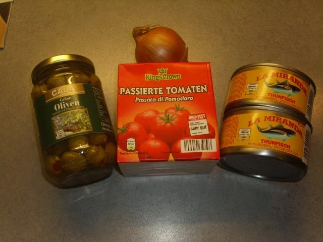 Pasta mit Thunfisch und Oliven - Rezept - Bild Nr. 2