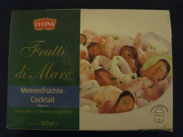 Meeresfrüchte mit Weißwein-Kräuter-Soße auf Spaghetti - Rezept - Bild Nr. 2