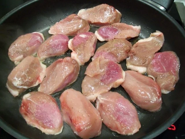 Rezept: Mit Ahornsirup lackierte Wachtelbrust... Bild Nr. 12 Mit Ahornsirup lackierte Wachtelbrust... - Rezept - Bild Nr. 12