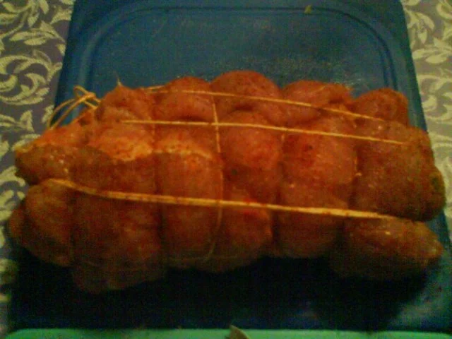 Rezept: Putenrollbraten Bild Nr. 7 Putenrollbraten - Rezept - Bild Nr. 7