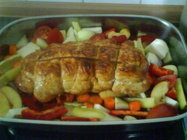 Rezept: Putenrollbraten Bild Nr. 11 Putenrollbraten - Rezept - Bild Nr. 11