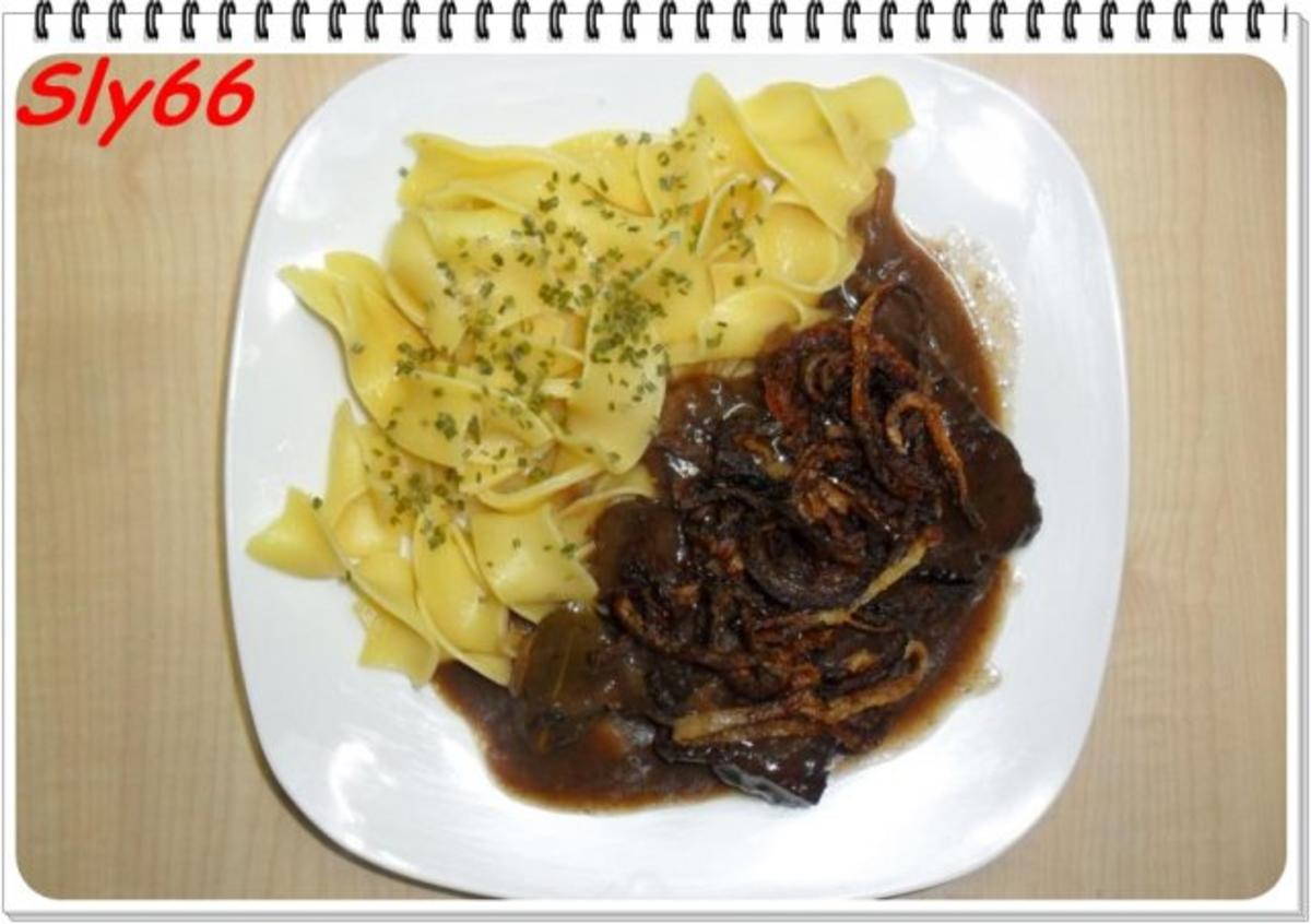 Fleischgerichte:Zwiebelrostbraten - Rezept