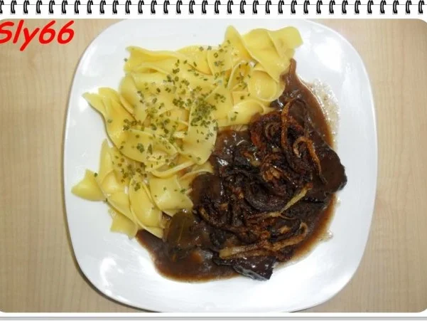 Fleischgerichte:Zwiebelrostbraten - Rezept