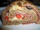 Pizzahackbraten - Rezept