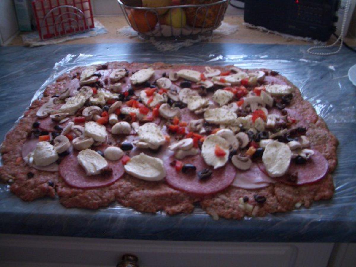 Pizzahackbraten - Rezept - Bild Nr. 6