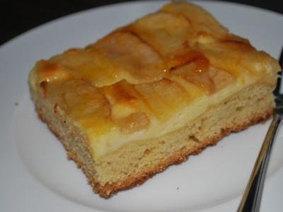 Apfel-Quark-Kuchen vom Blech - Rezept