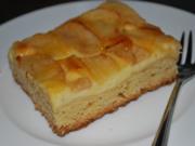 Apfel-Quark-Kuchen vom Blech - Rezept