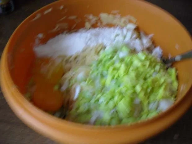 Kartoffel-Lauch-Plätzchen - Rezept