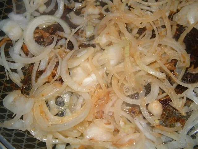 Zwiebelgeschnezeltes in Paprika-Käsesauce - Rezept - Bild Nr. 5