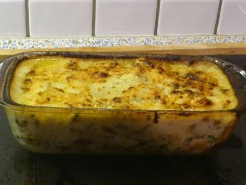 Waldpilz Lasagne mit Lachs - Rezept - Bild Nr. 3