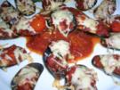Miesmuscheln, gratiniert mit Salsa picante und Käse - Rezept